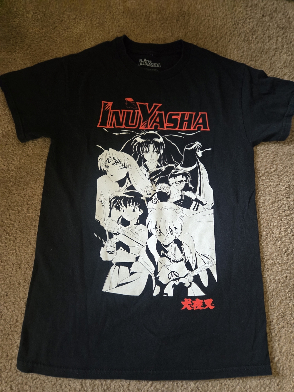 & Other Stories Black InuYasha Graphic Tee